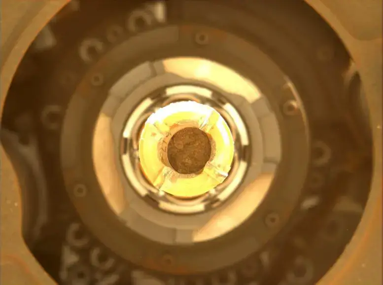 Mars Perseverance Rover Berea Rock Core